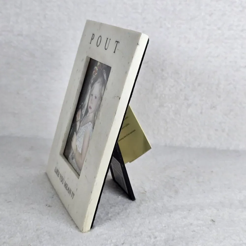 Cream Travertine 3x4.5 Picture Frame - Pout Like You Mean It